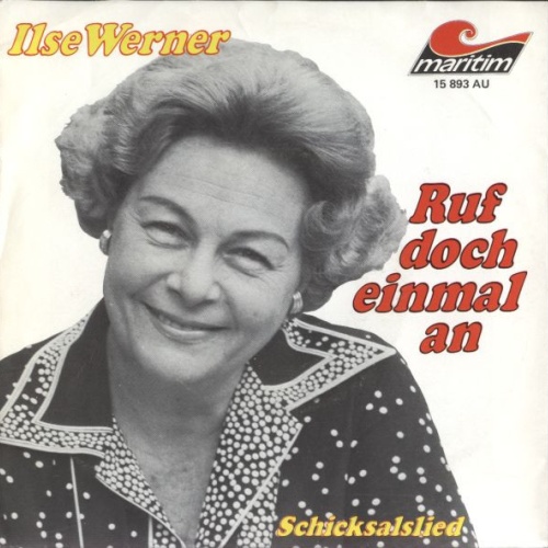Vinyl / Ilse Werner - Ruf Doch Einmal An
