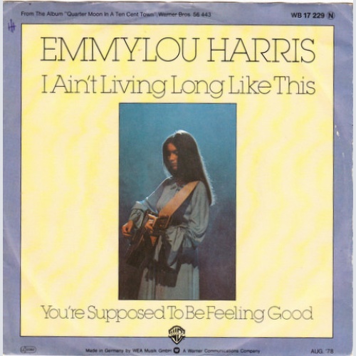 Vinyl / Emmylou Harris - I Ain't Living Long Like This