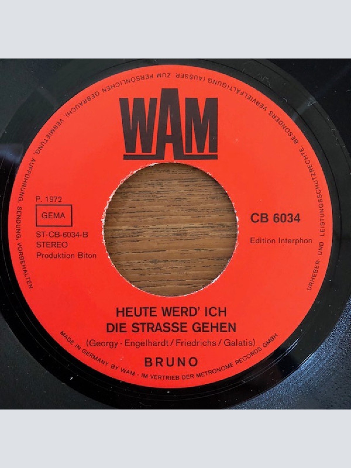 Vinyl / Bruno* - Ein Tag Voll Sonne