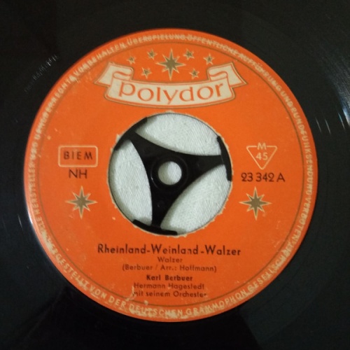 Vinyl / Karl Berbuer - Rheinland-Weinland-Walzer / Dat Pünkelche Om I