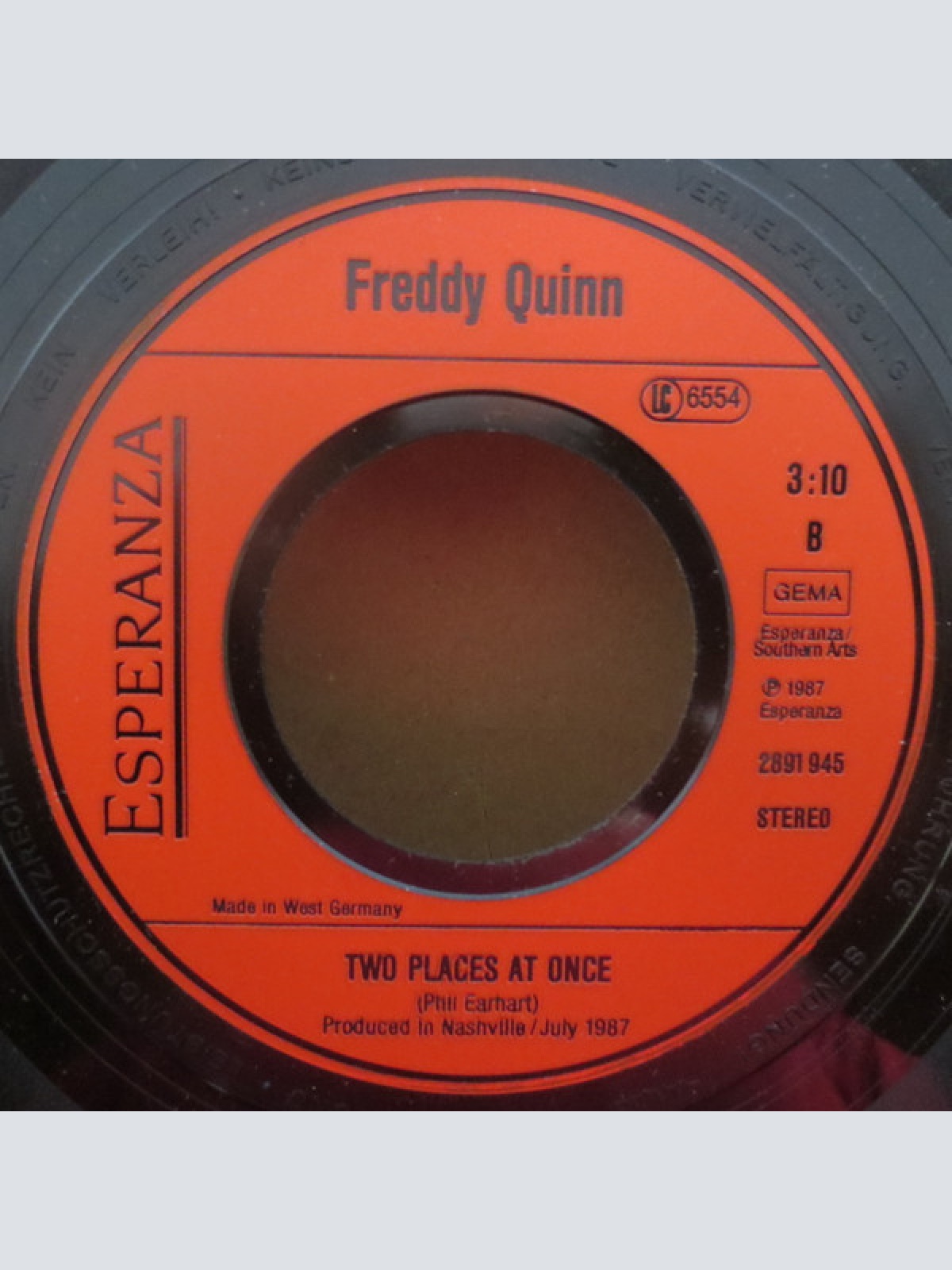 Vinyl / Freddy Quinn - Trains Come And Go