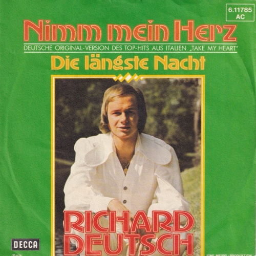 Vinyl / Richard Deutsch (2) - Nimm Mein Herz
