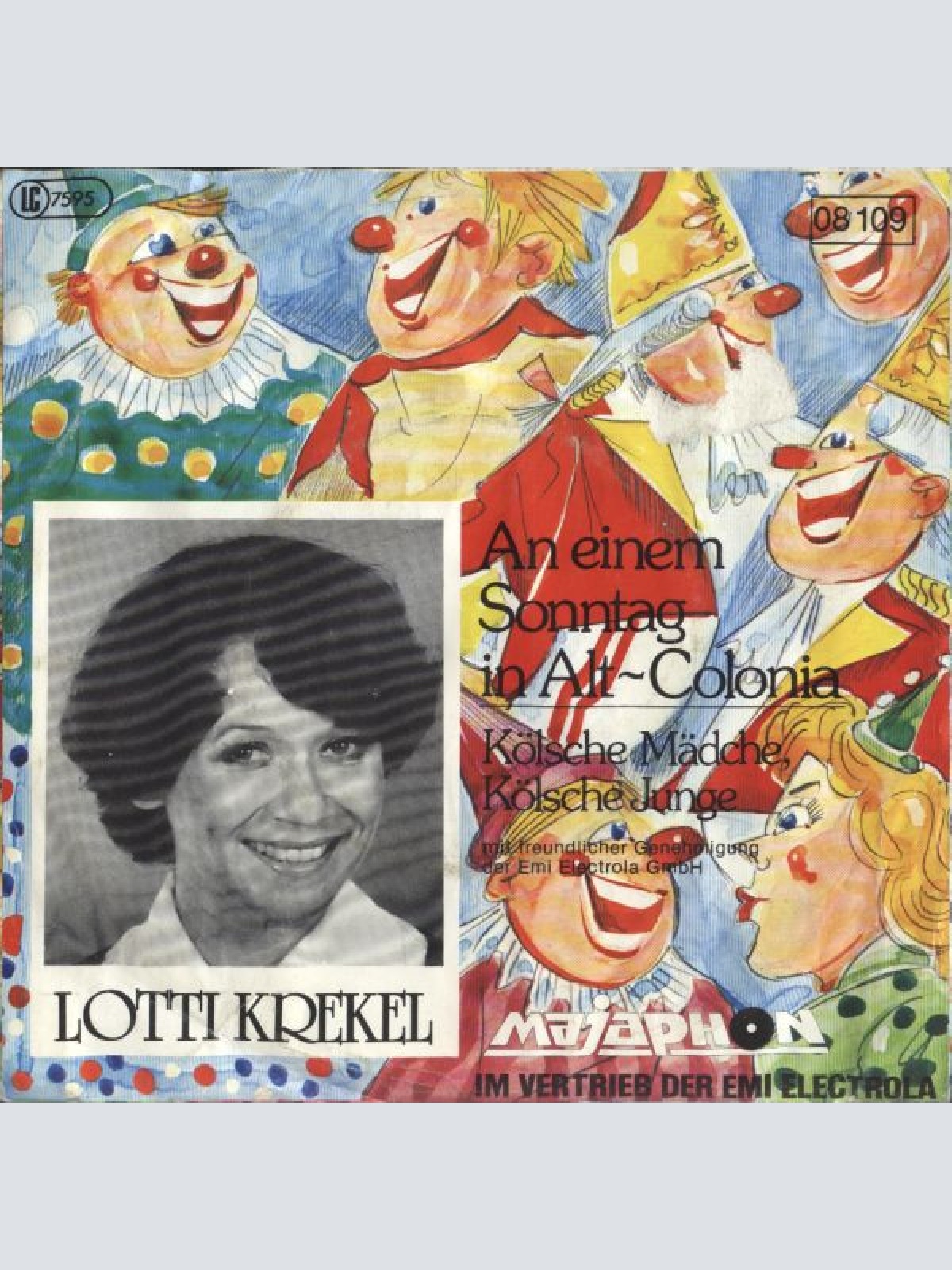 Vinyl / Lotti Krekel - An Einem Sonntag In Alt-Colonia