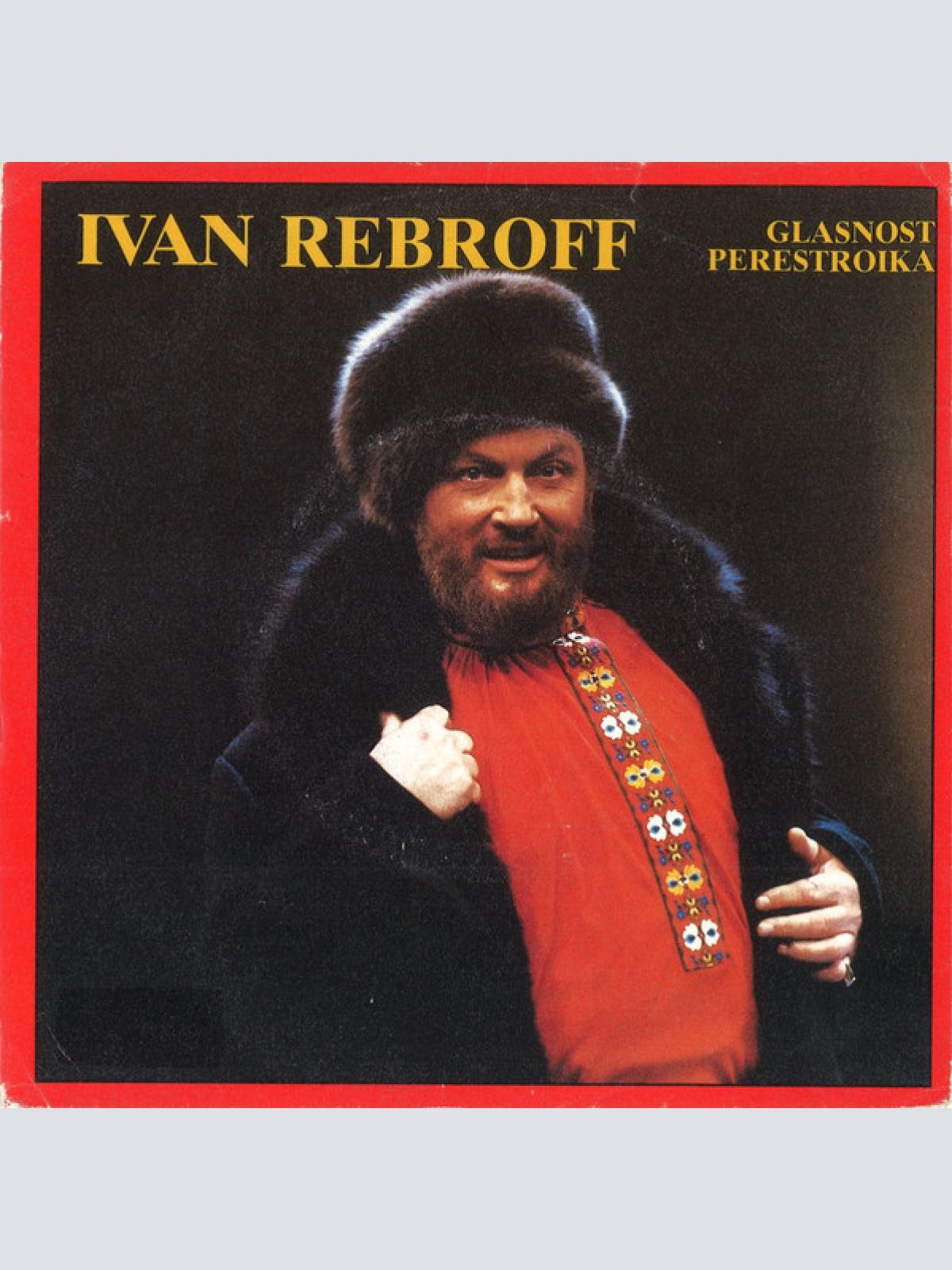 Vinyl / Ivan Rebroff - Glasnost / Perestroika