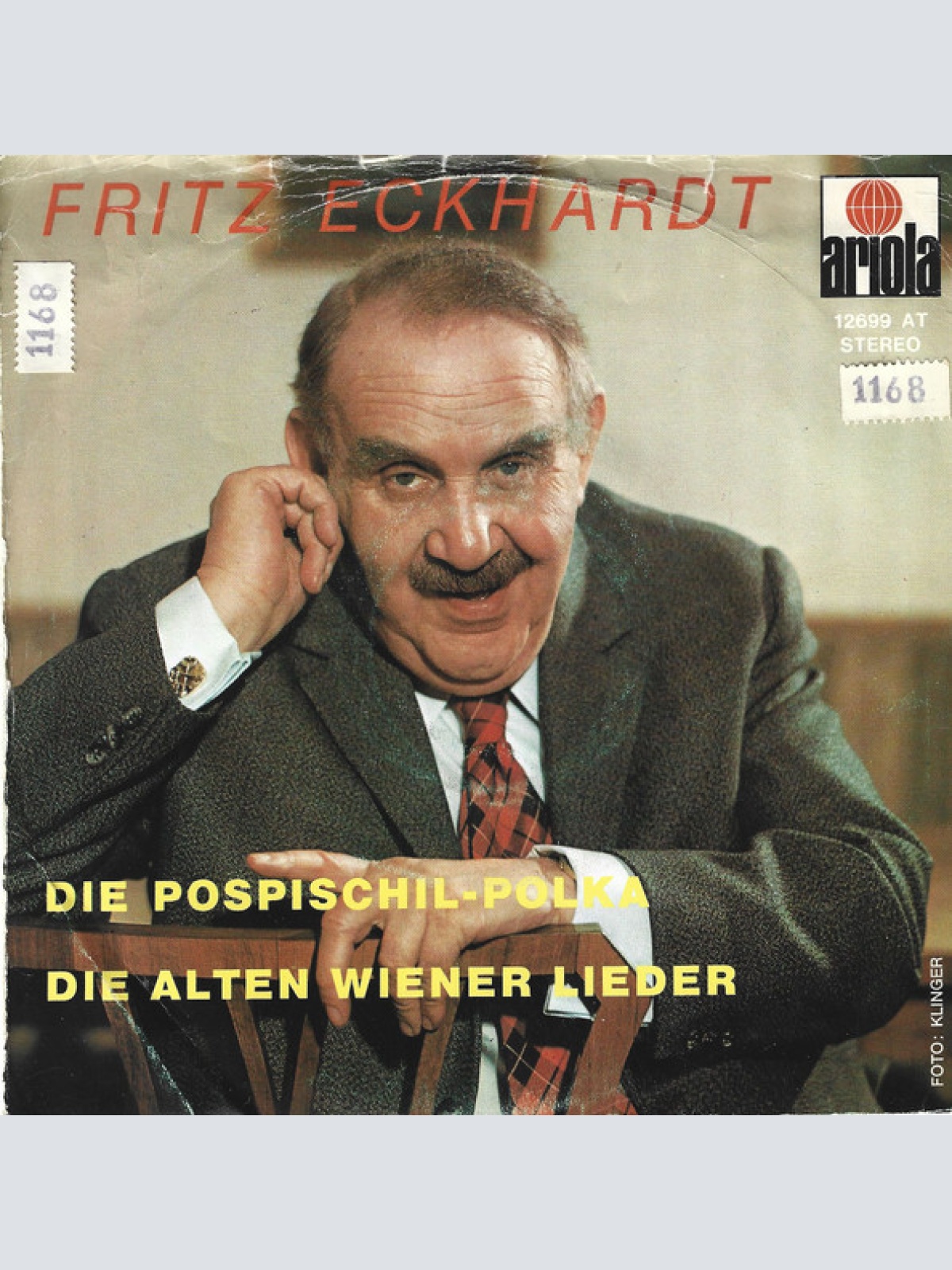 Vinyl / Fritz Eckhardt - Die Alten Wiener Lieder / Die Pospischil-Polka