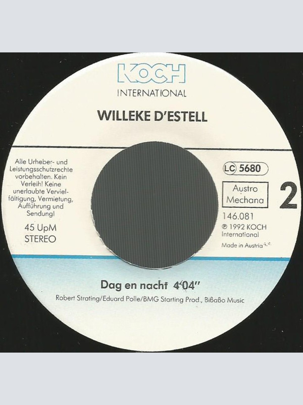 Vinyl / Willeke D'estell - Ik Draai Me Nog Een Keer Om