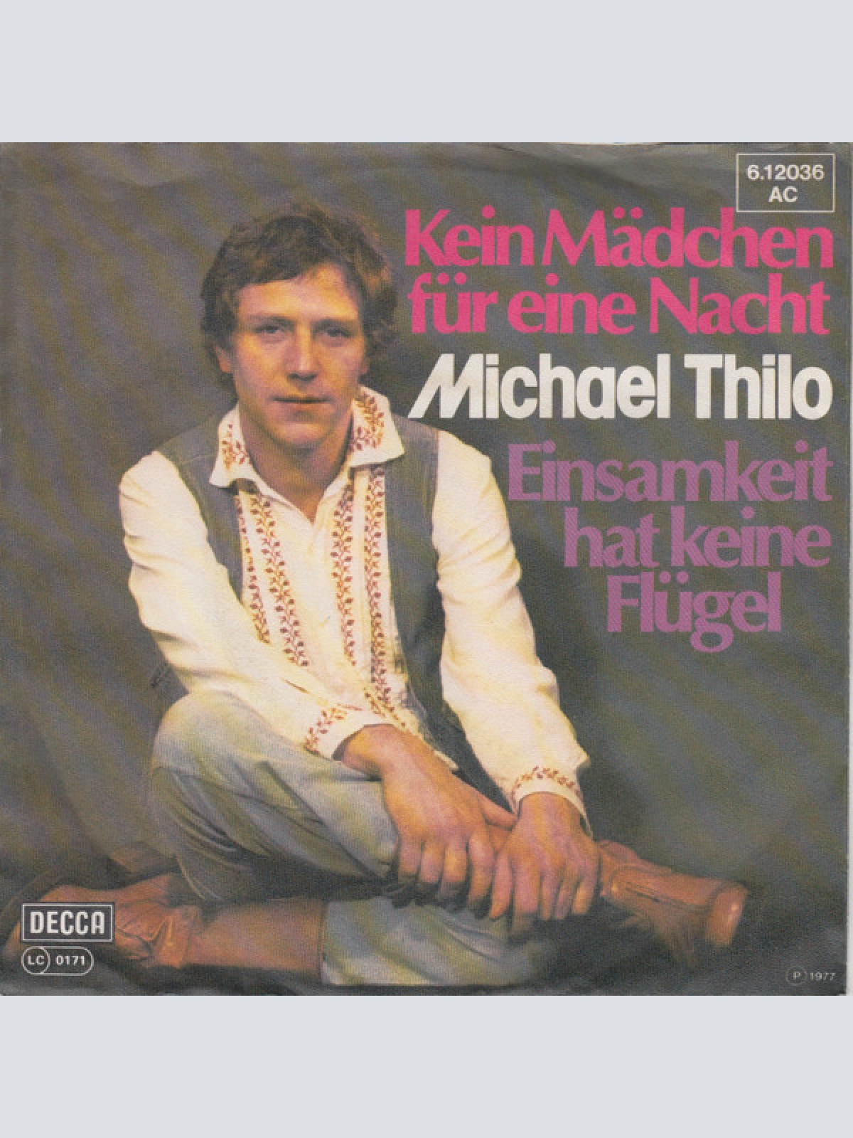 Vinyl / Michael Thilo - Kein Mädchen Für Eine Nacht
