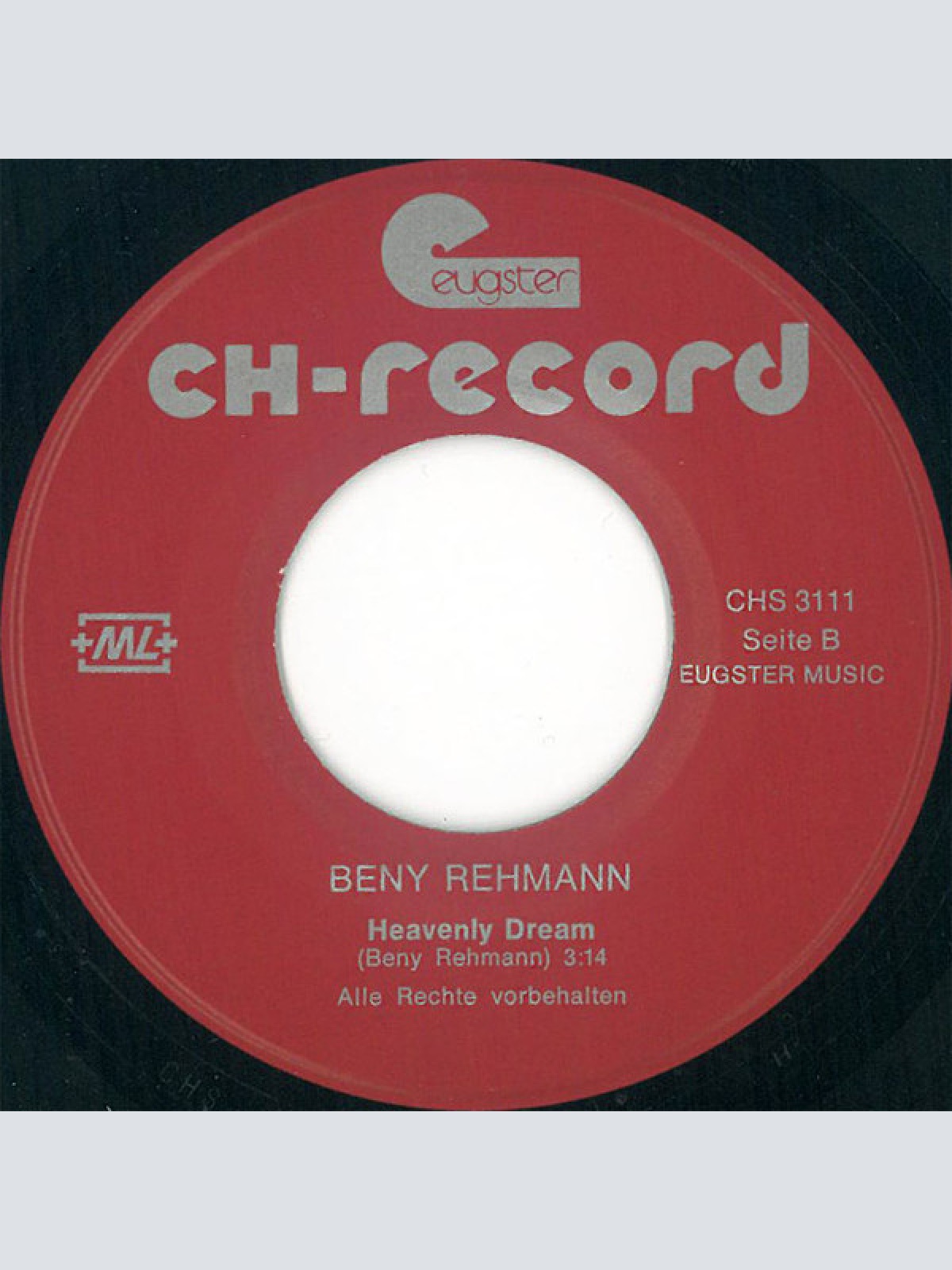 Vinyl / Beny Rehmann - Champagne