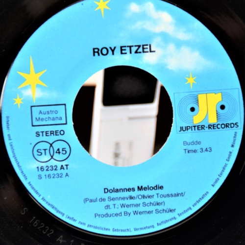 Vinyl / Roy Etzel - Dolannes Melodie / Baby, Spiel Nicht Immer Die Lady