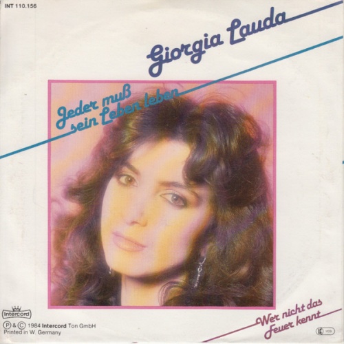 Vinyl / Giorgia Lauda - Jeder Muß Sein Leben Leben
