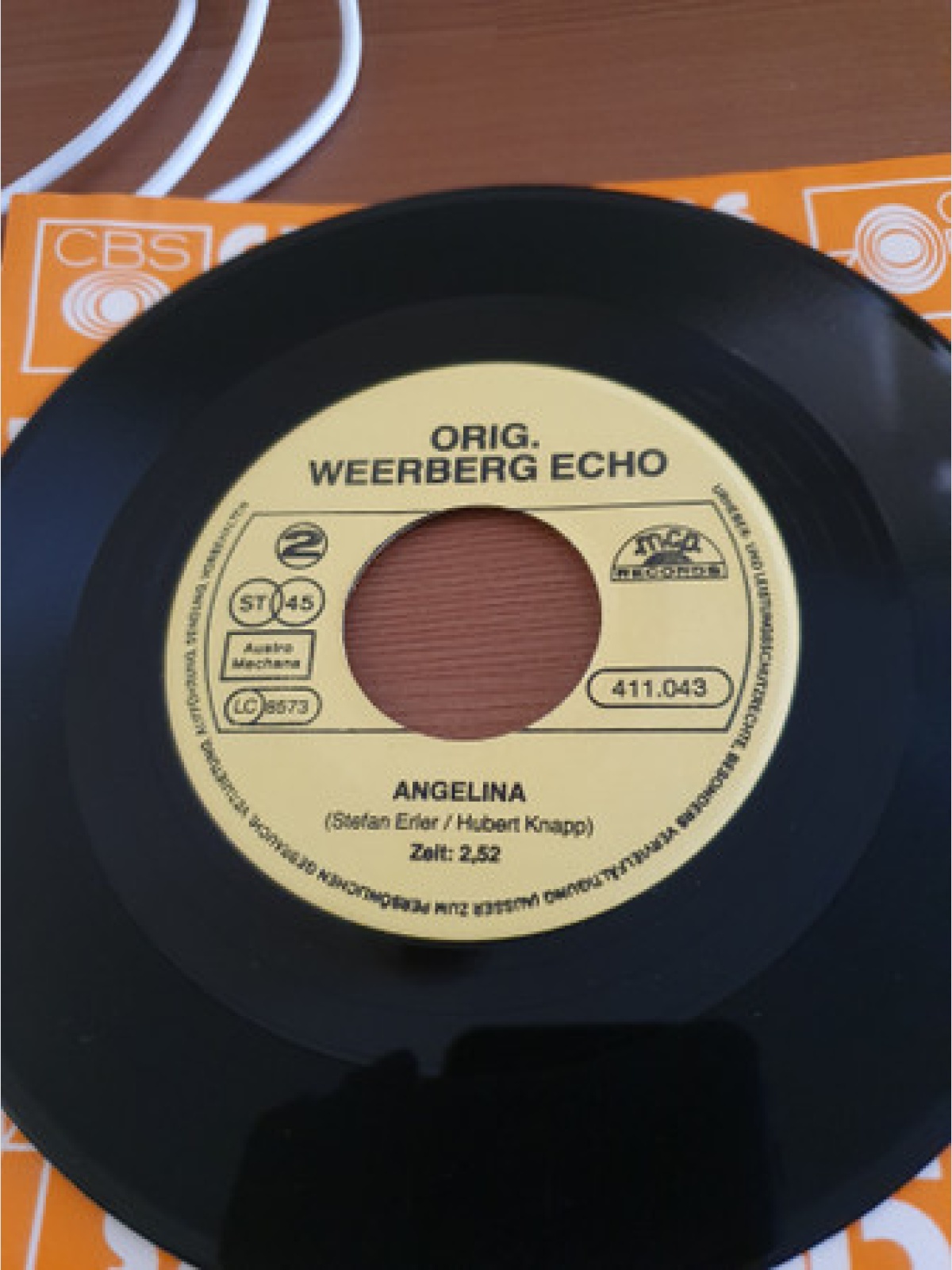 Vinyl / Org. Weerberg Echo - A Leb'n Wia Im Himmel