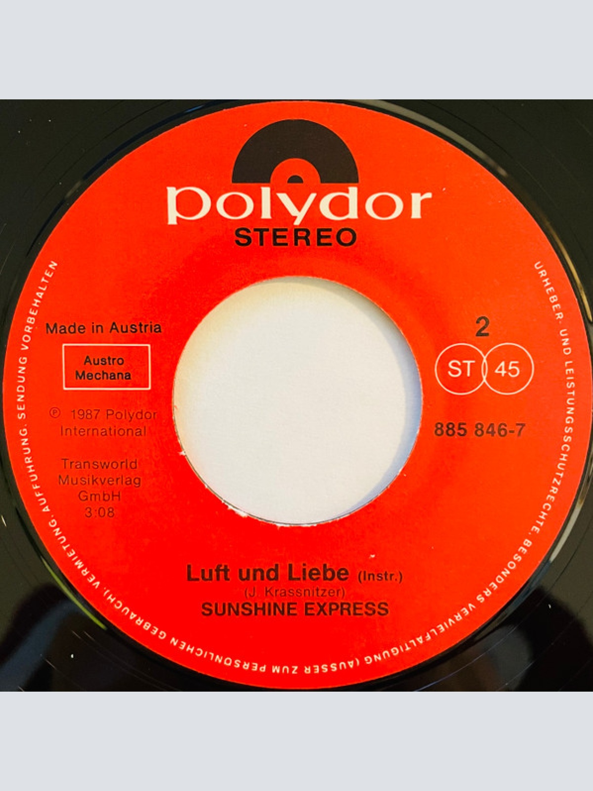 Vinyl / Sunshine Express (5) - Luft Und Liebe