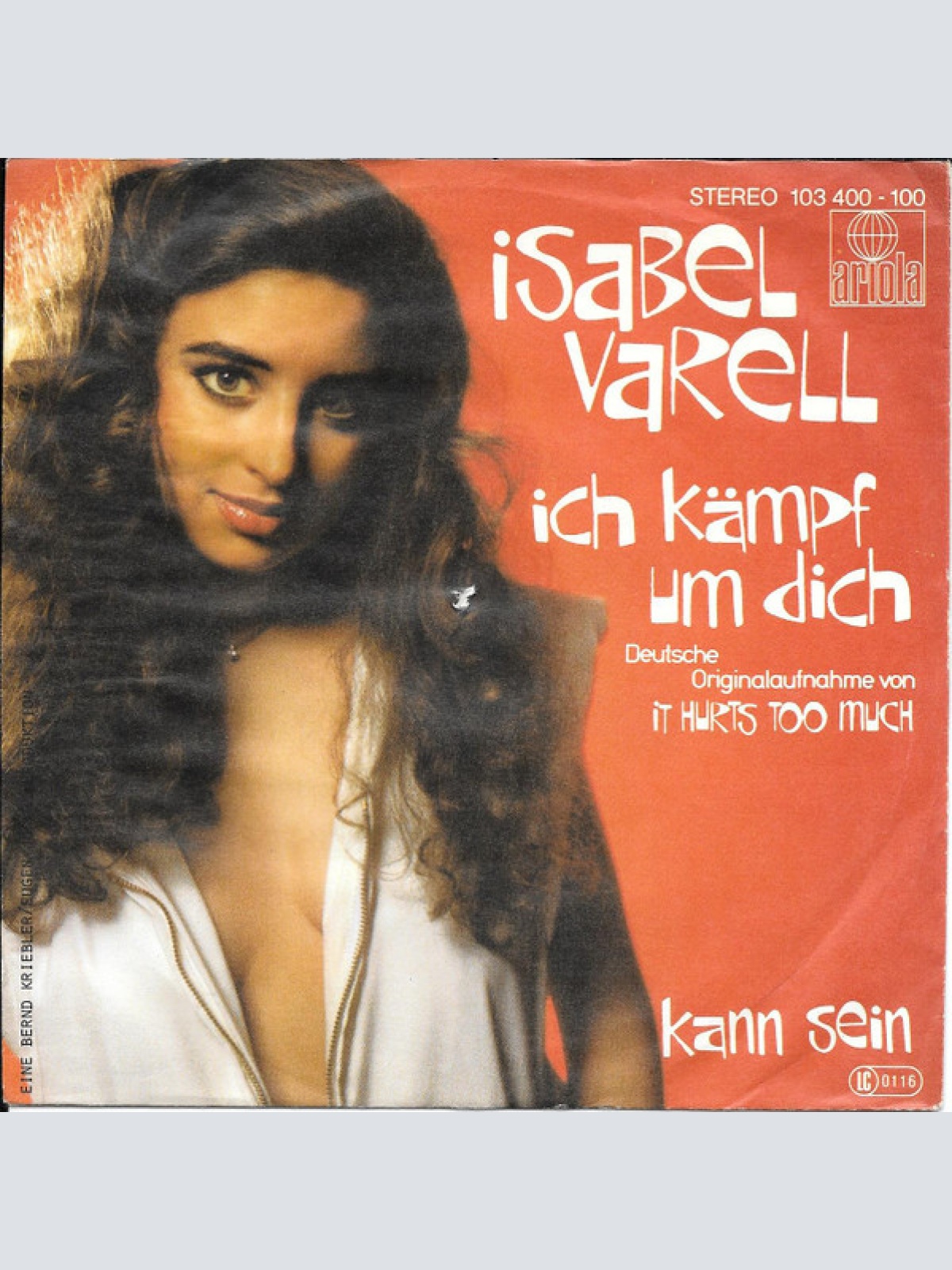 Vinyl / Isabel Varell - Ich Kämpf Um Dich