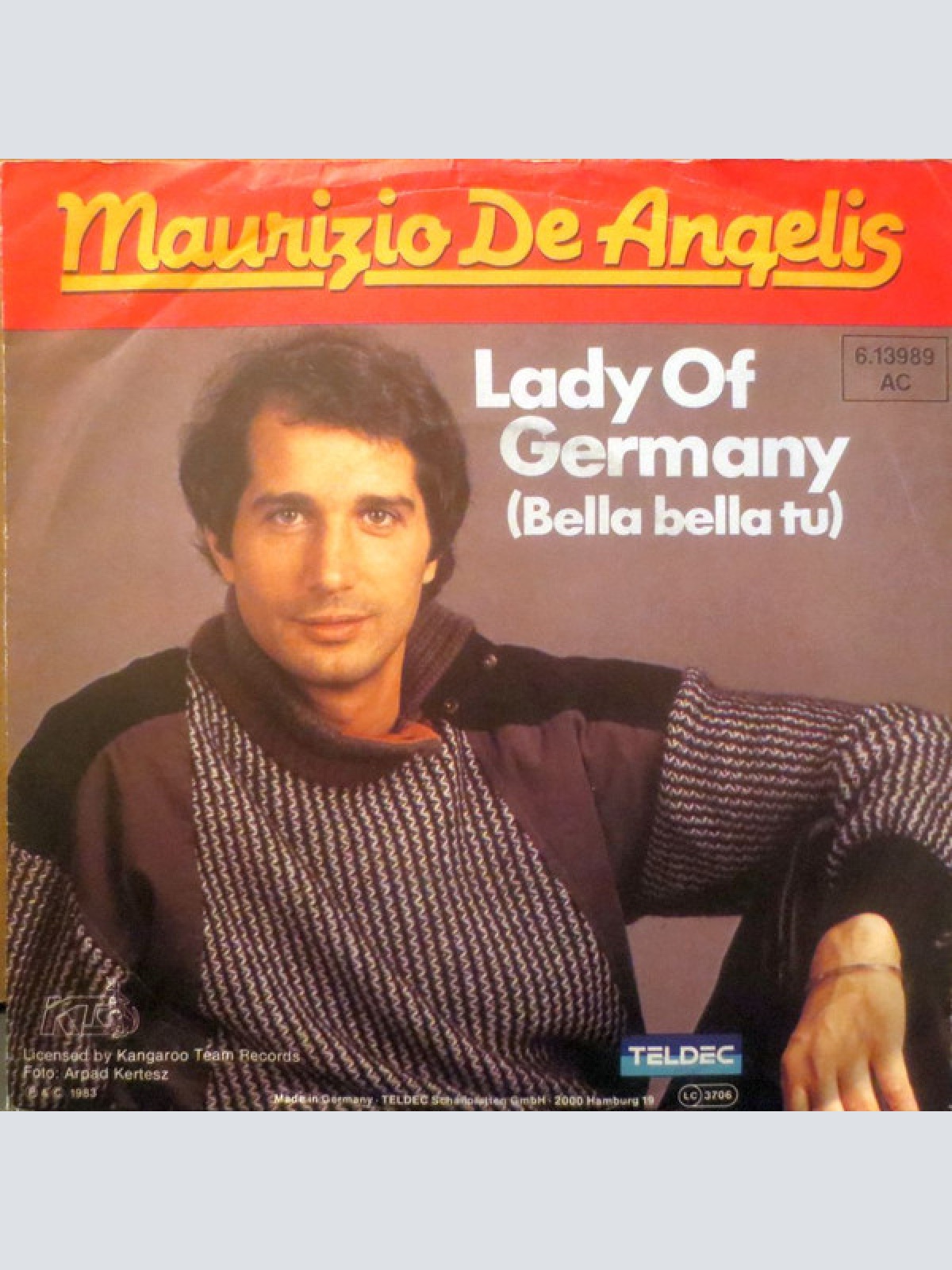 Vinyl / Maurizio De Angelis - Lady Of Germany (Bella Bella Tu)