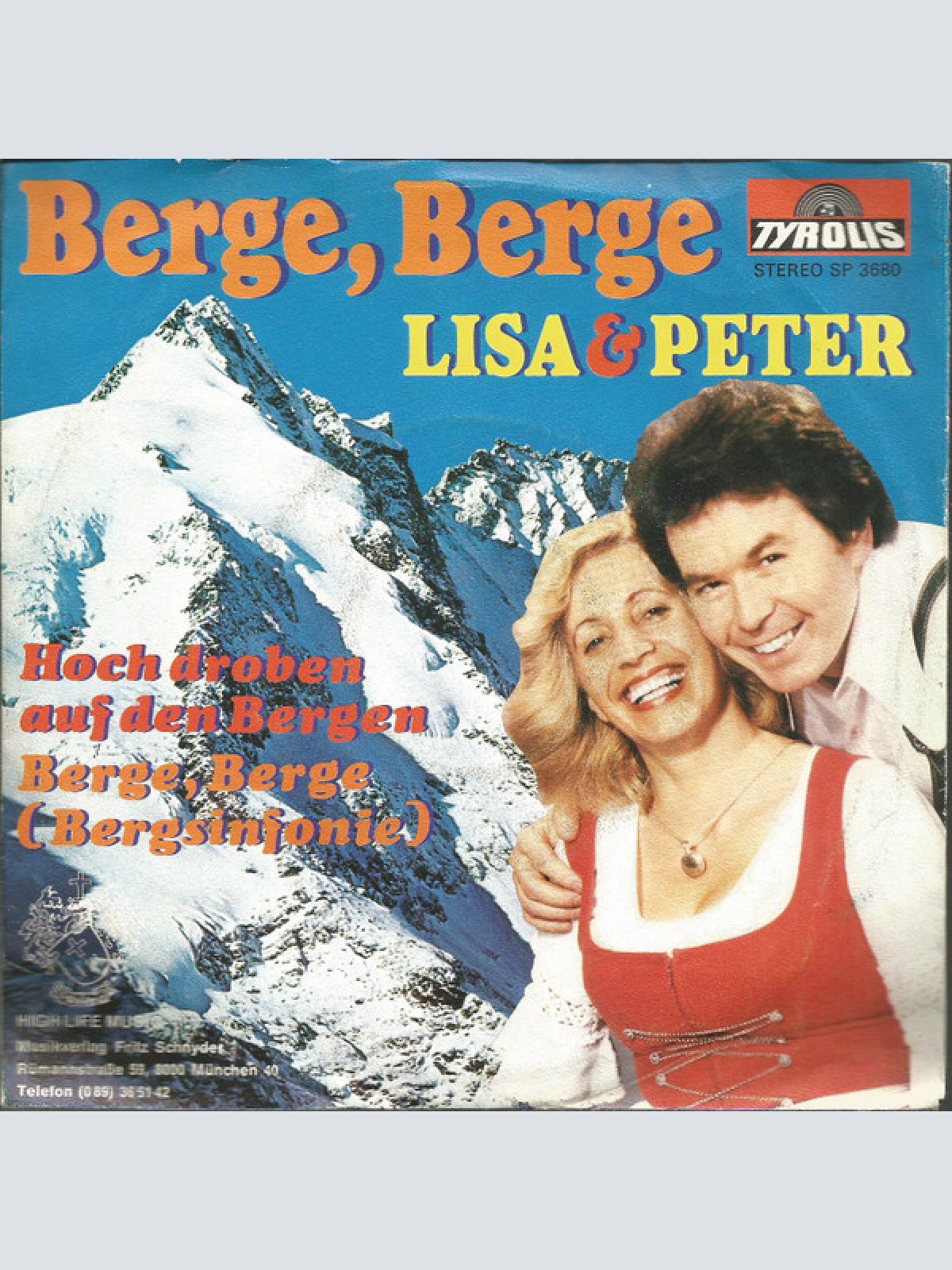 Vinyl / Lisa Und Peter - Berge Berge