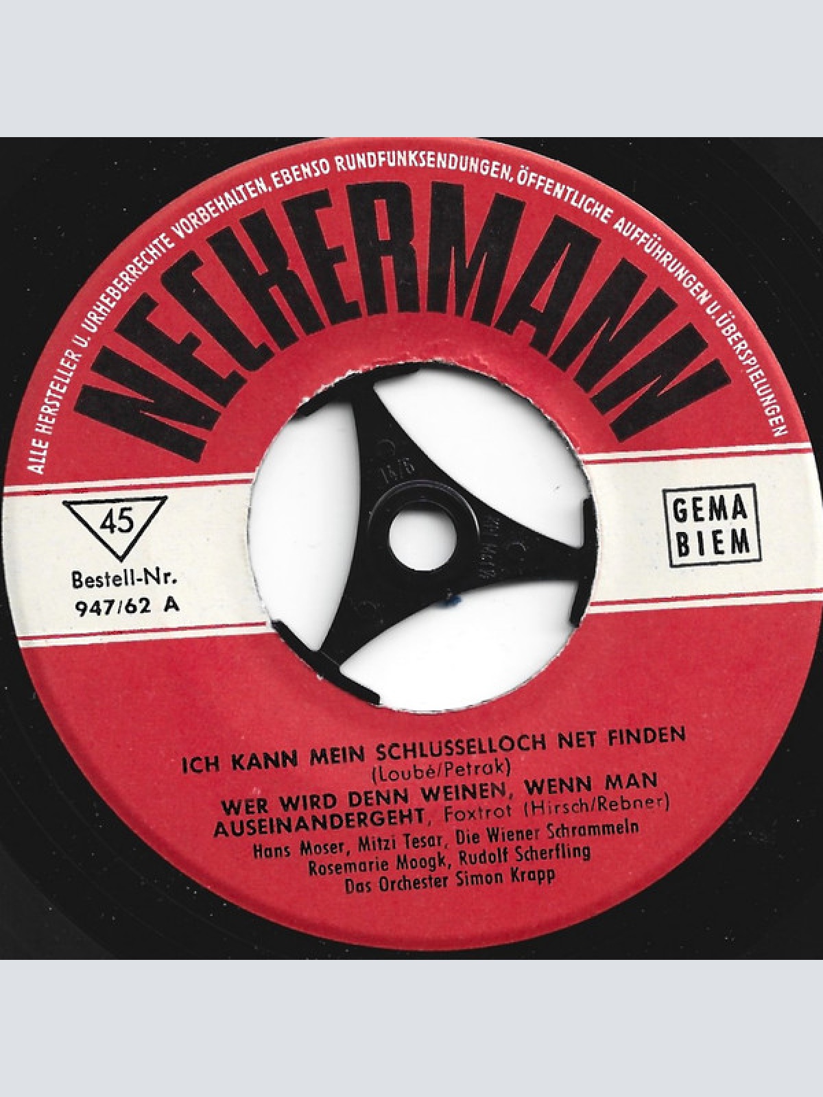 Vinyl / Various - Ich Kann Mein Schlüsselloch Net Finden