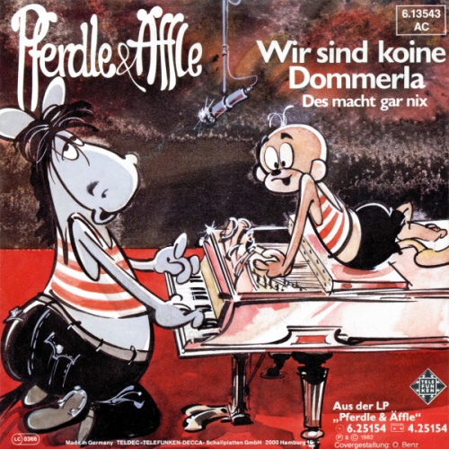 Vinyl / Pferdle & Äffle* - Wir Sind Koine Dommerla