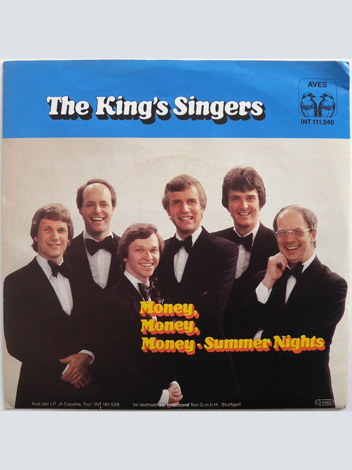 Vinyl / The King's Singers - Money, Money, Money - Summer Nights