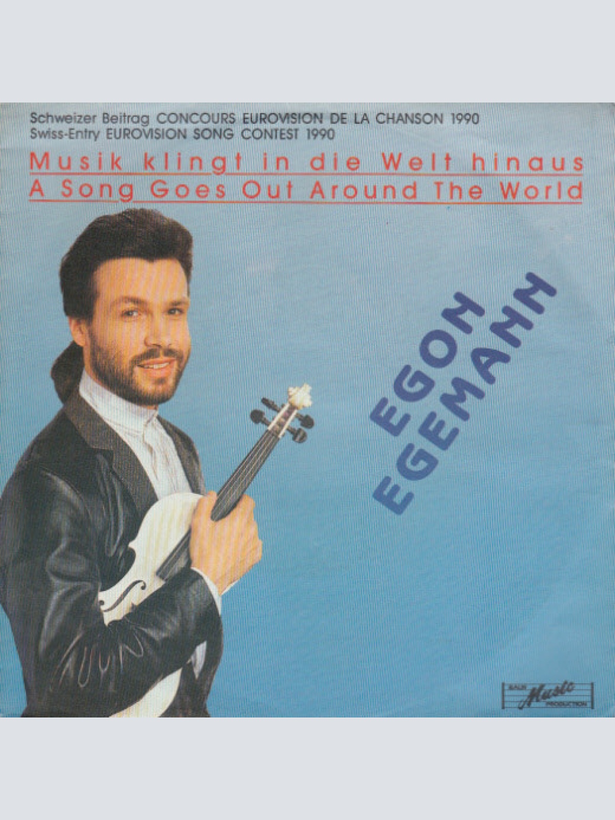 Vinyl / Egon Egemann - Musik Klingt In Die Welt Hinaus / A Song Goes Out Around The World