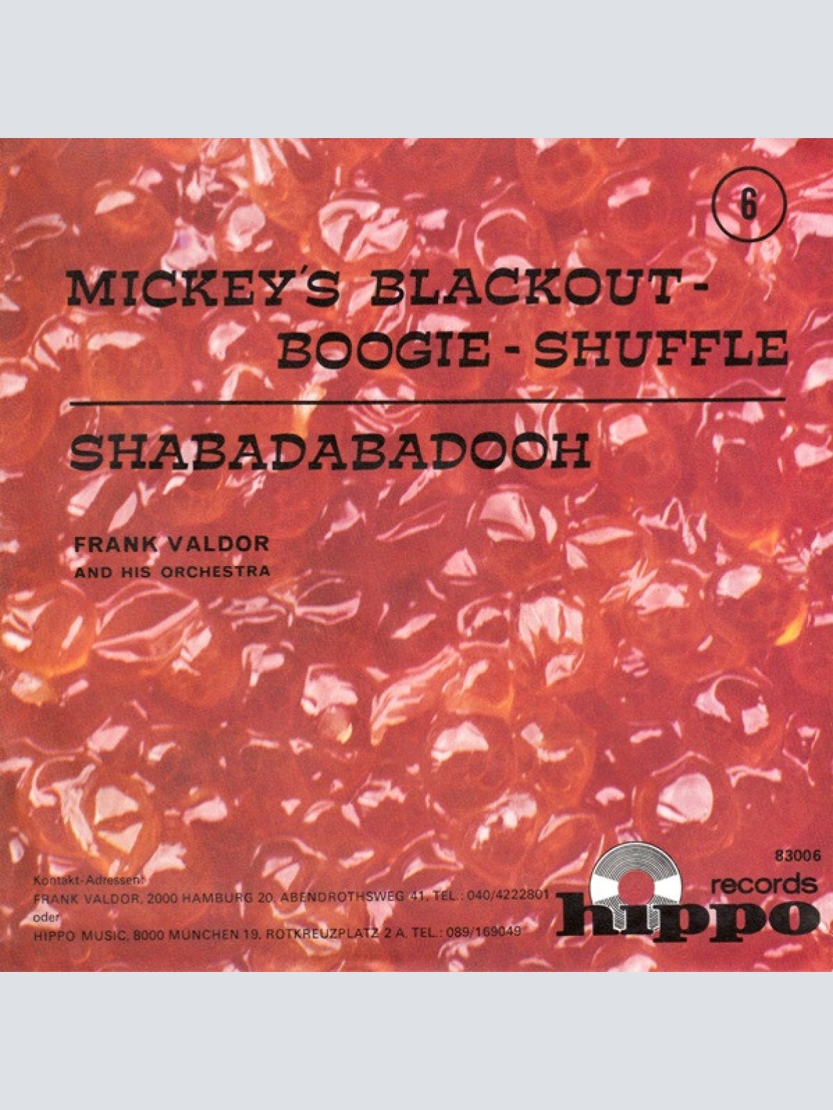 Vinyl / Frank Valdor And His Orchestra* - Mickey's Blackout-Boogie-Shuffle