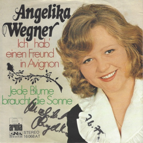 Vinyl / Angelika Wegner - Ich Hab' Einen Freund In Avignon