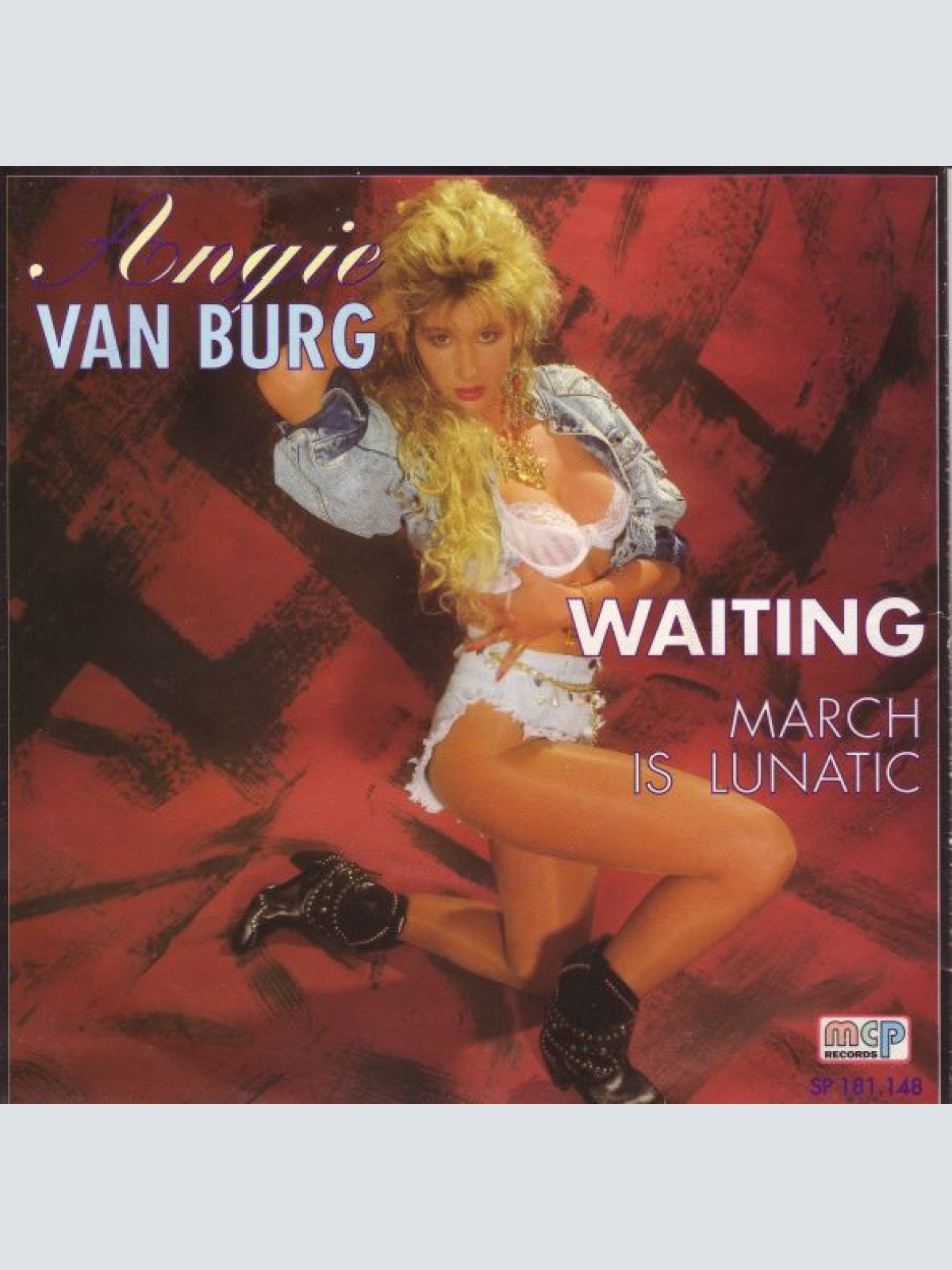 Vinyl / Angie Van Burg - Waiting / March Is Lunatic