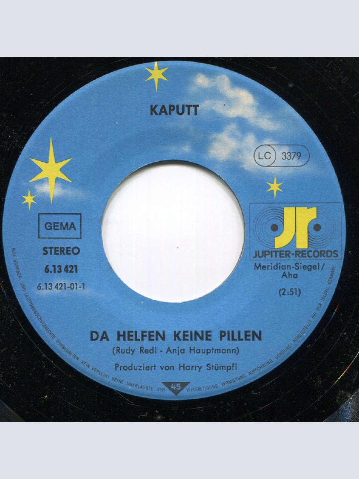 Vinyl / Kaputt (4) - Da Helfen Keine Pillen
