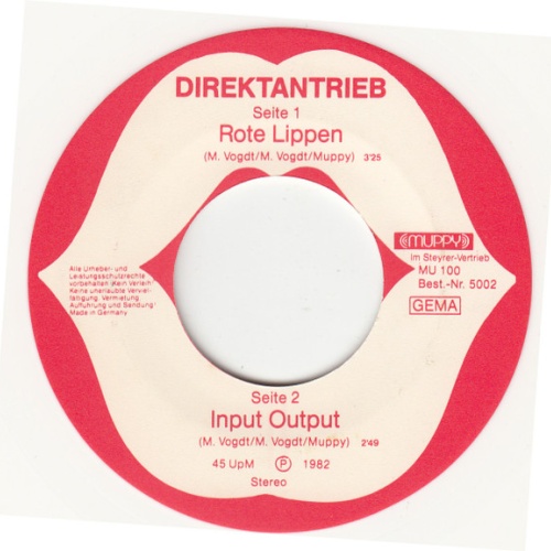Vinyl / Direktantrieb - Rote Lippen