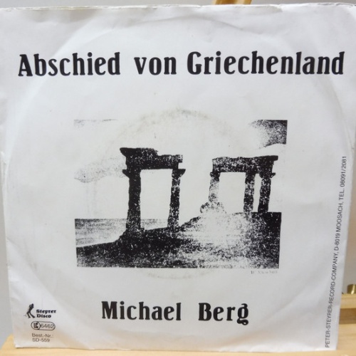 Vinyl / Michael Berg (6) - Abschied Von Griechenland