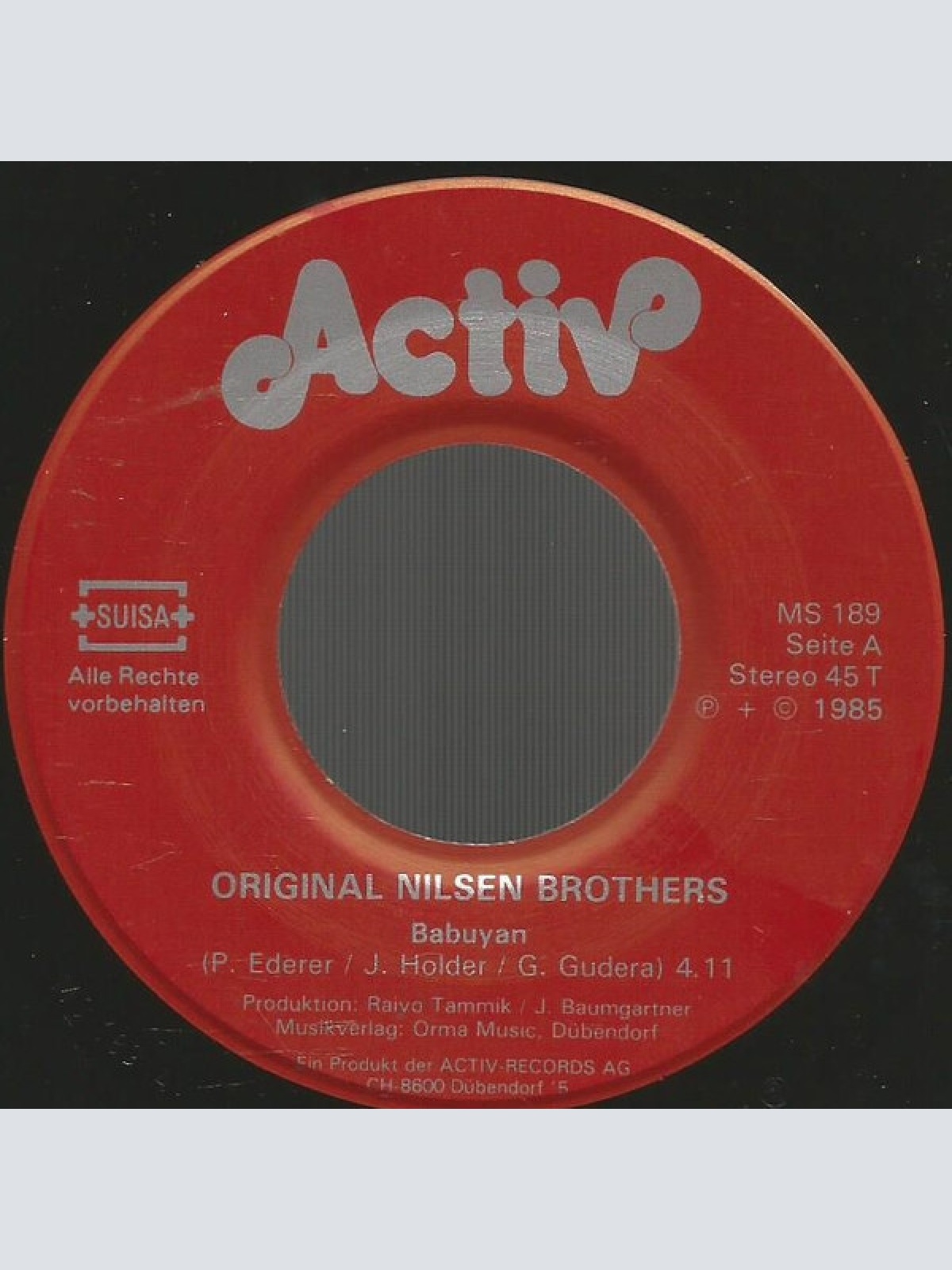 Vinyl / Original Nilsen Brothers* - Babuyan