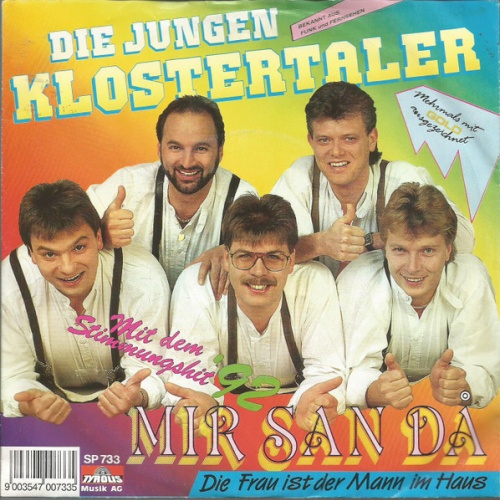 Vinyl / Die Jungen Klostertaler - Mir San Da