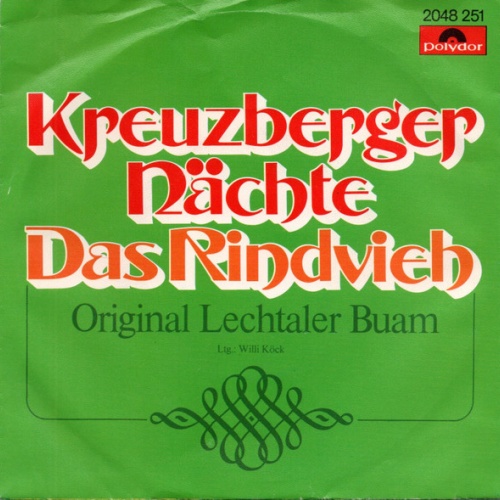 Vinyl / Original Lechtaler Buam - Kreuzberger Nächte