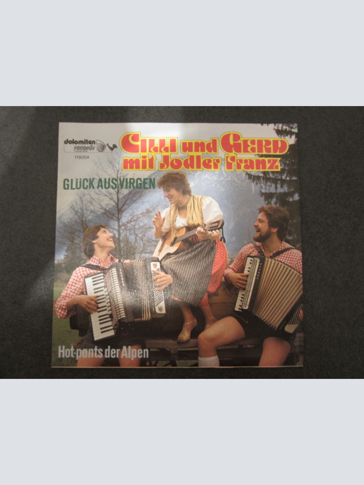 Vinyl / Cilli Und Gerd Mit Jodler Franz* - Glück Aus Virgen