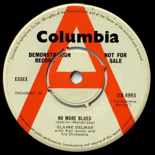 Vinyl / Elaine Delmar - No More Blues