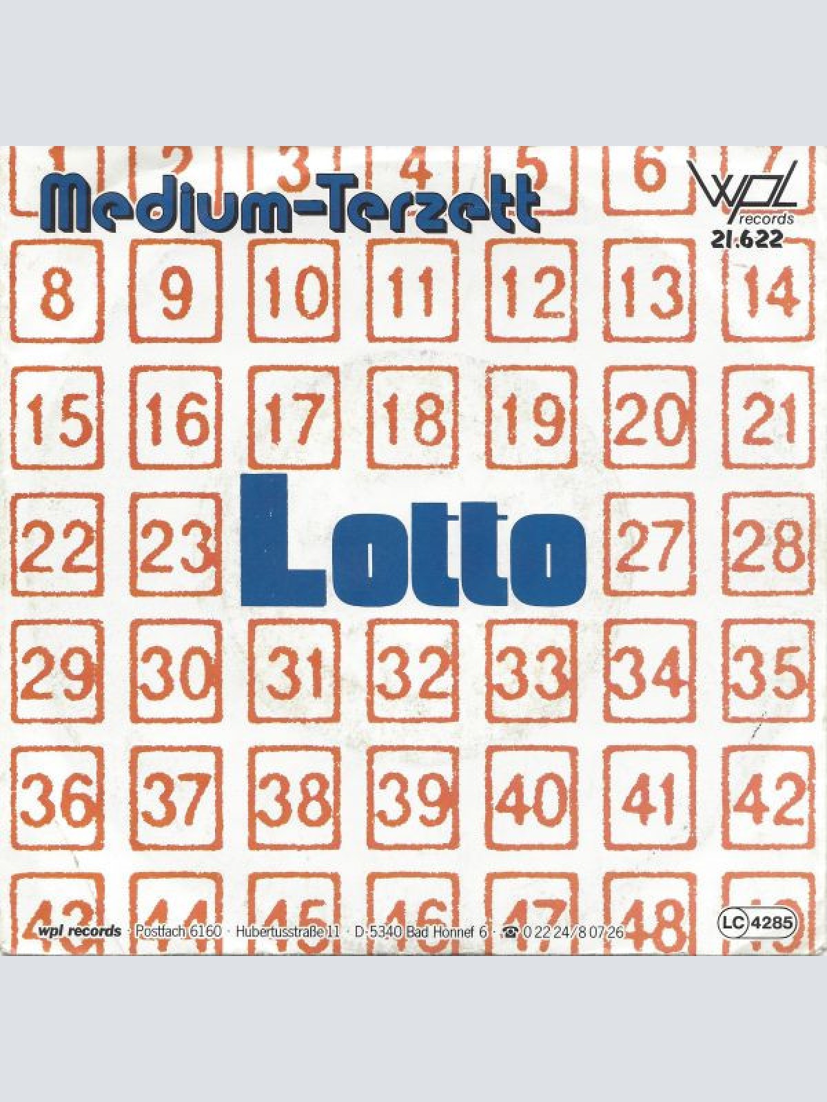 Vinyl / Medium Terzett - Lotto