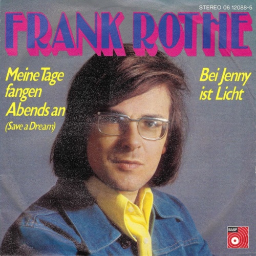 Vinyl / Frank Rothe - Meine Tage Fangen Abends An