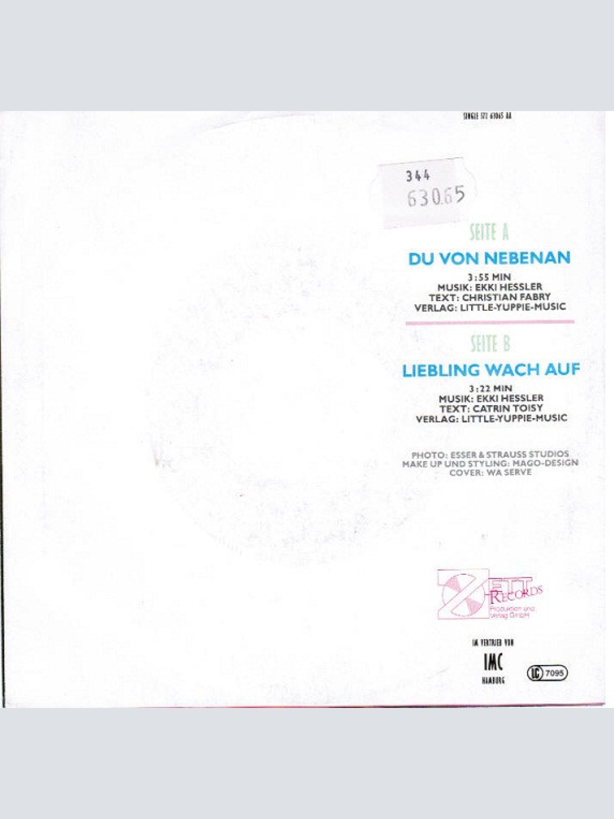 Vinyl / Michael Stein (3) - Du Von Nebenan