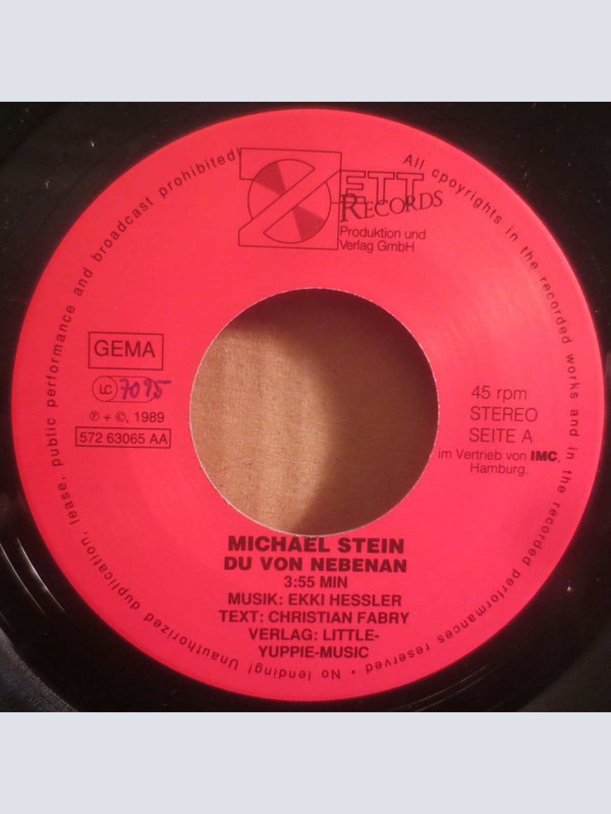 Vinyl / Michael Stein (3) - Du Von Nebenan