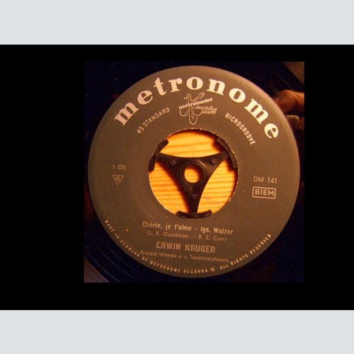 Vinyl / Erwin Kruger - Chérie Je T'aime / So Sind Die Frauen