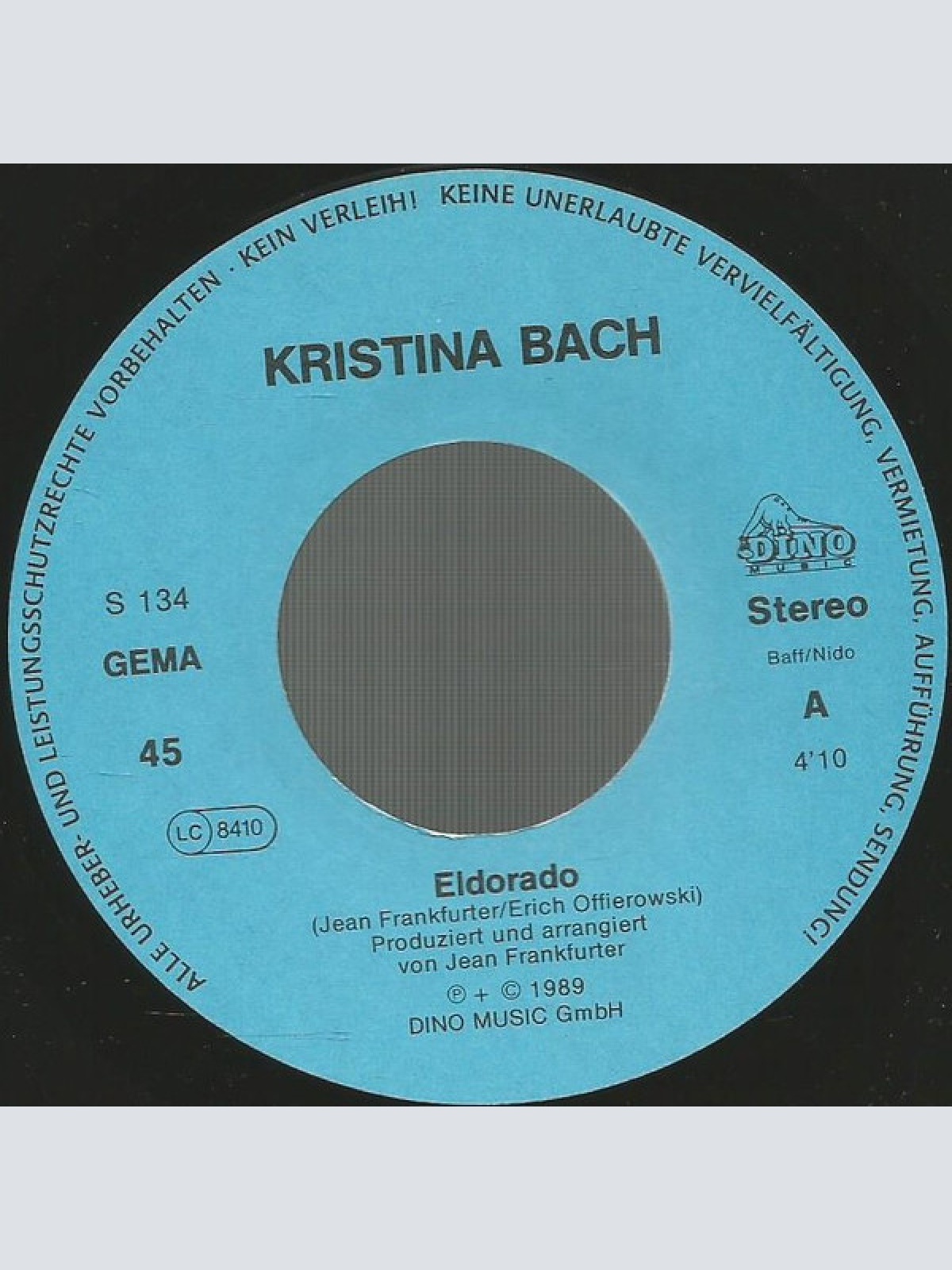 Vinyl / Kristina Bach - Eldorado