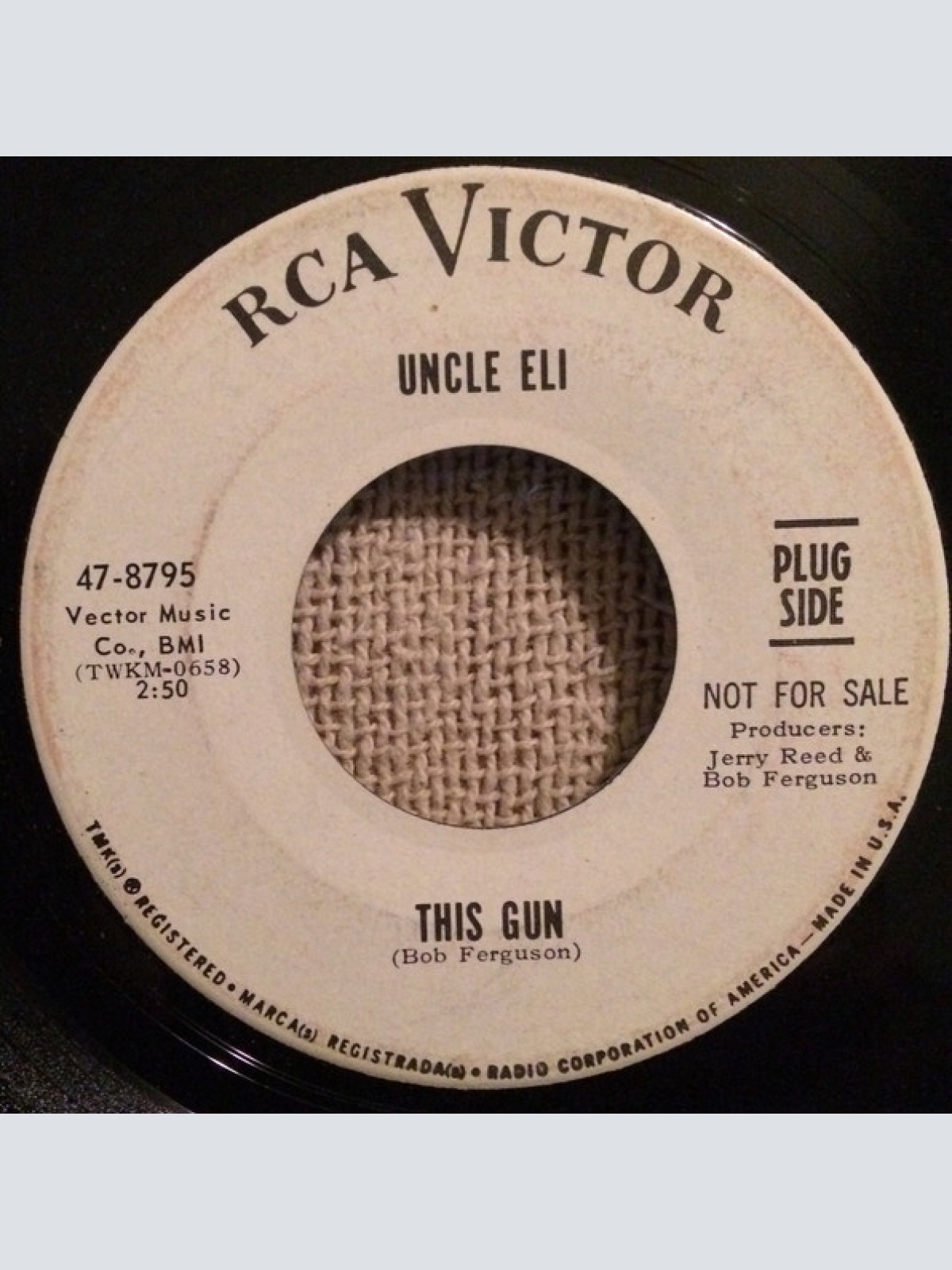 Vinyl / Uncle Eli - Battle Of New Orleans / This Gun
