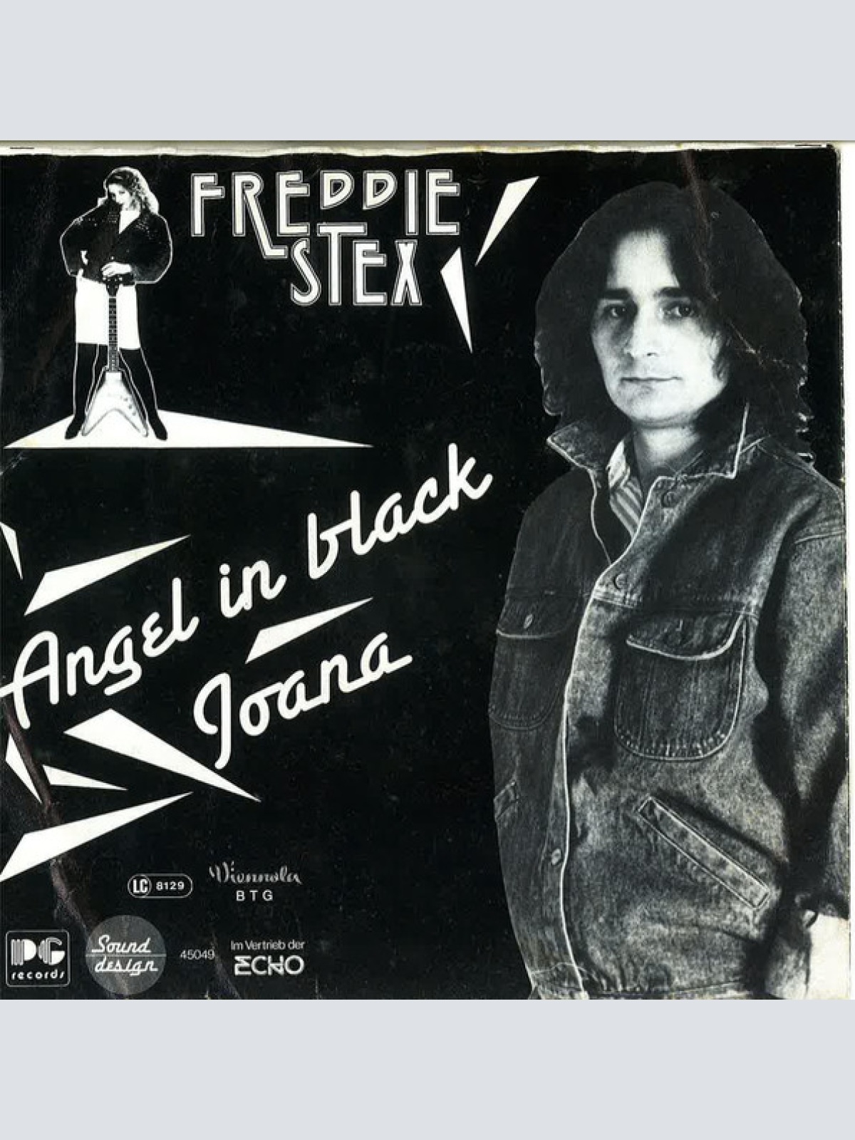 Vinyl / Freddie Stex - Angel In Black