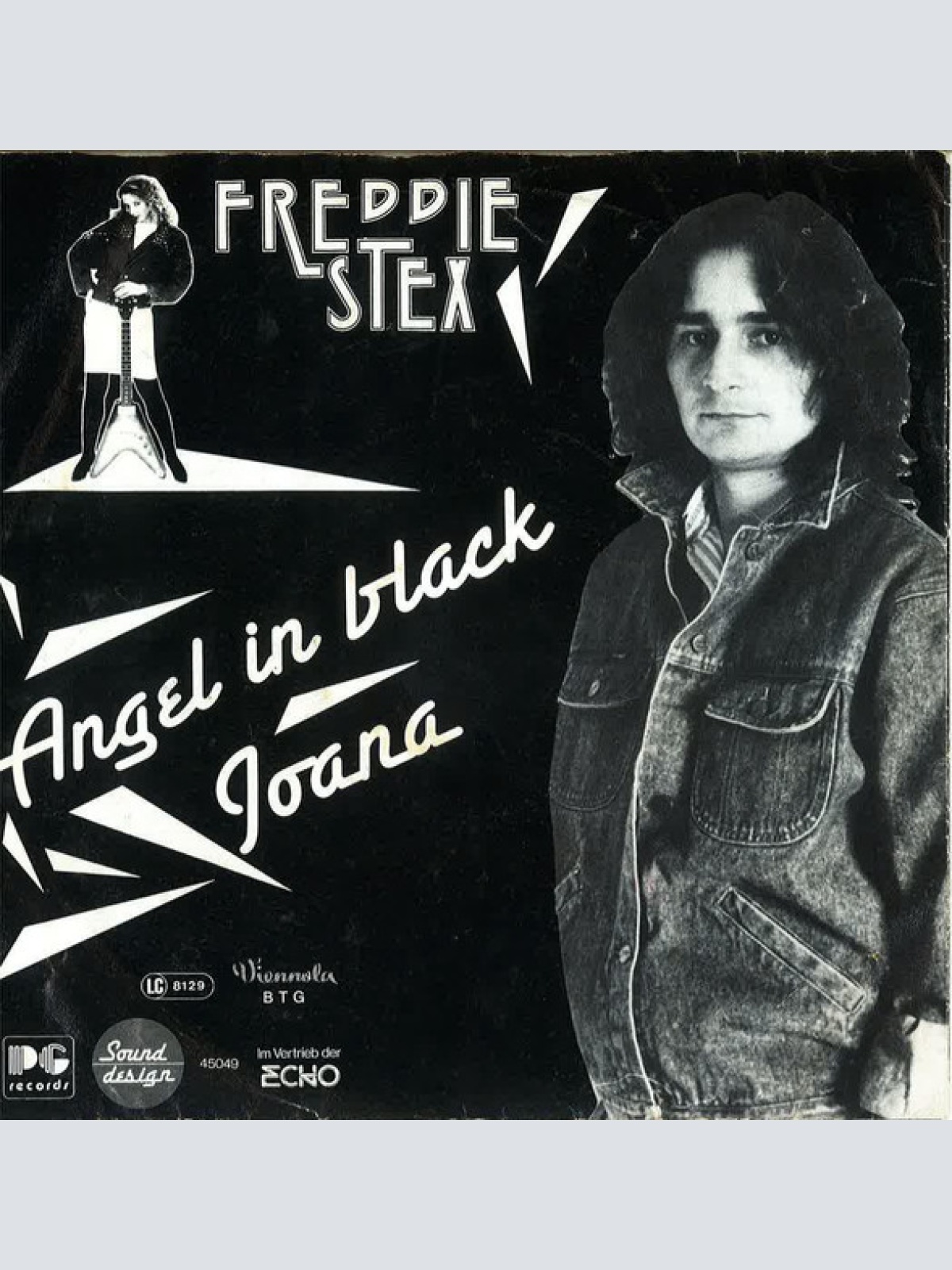 Vinyl / Freddie Stex - Angel In Black