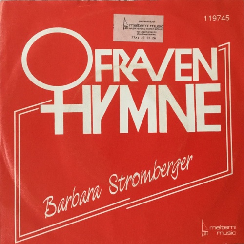 Vinyl / Barbara Stromberger - Frauenhymne