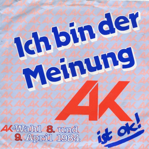 Vinyl / Walter Heider - Ich Bin Der Meinung