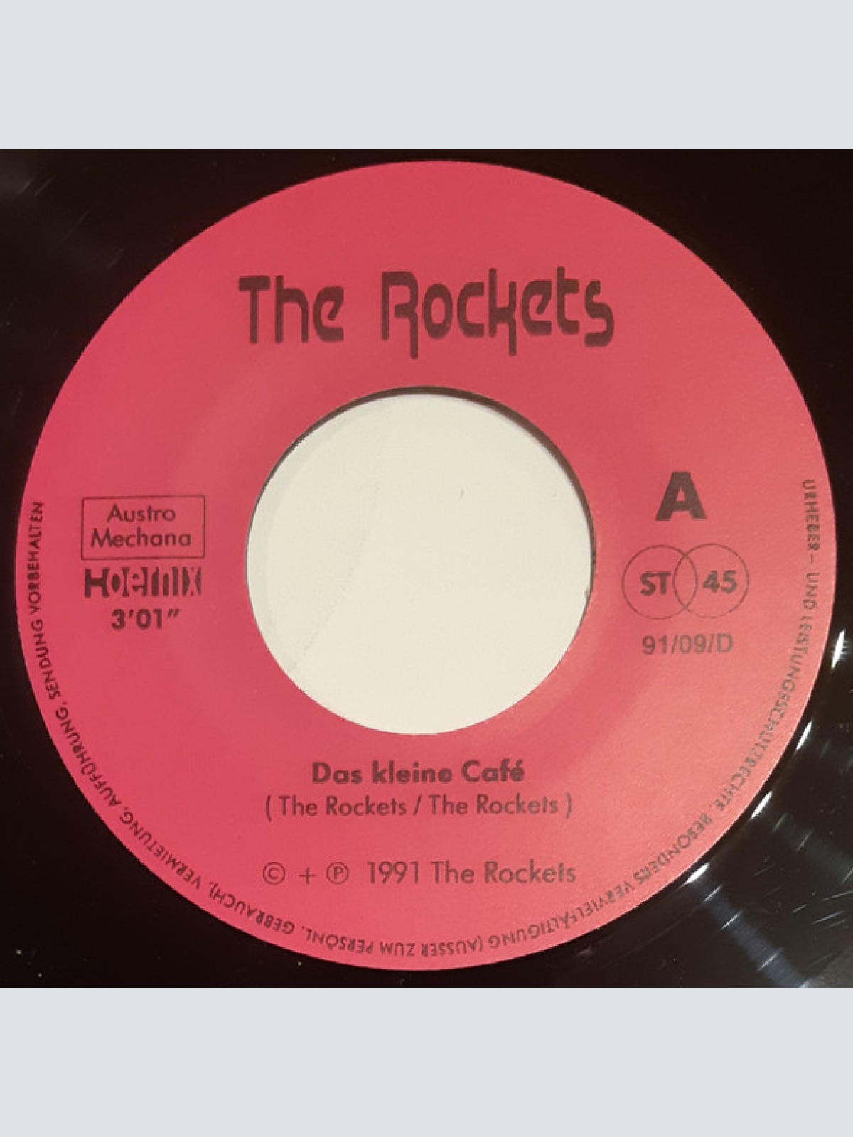 Vinyl / The Rockets (48) - Das Kleine Cafe / If You Loved Me