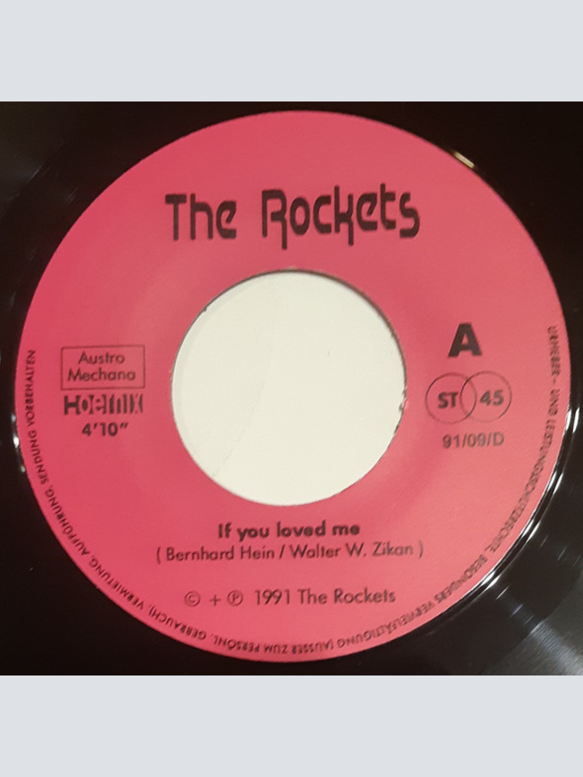 Vinyl / The Rockets (48) - Das Kleine Cafe / If You Loved Me
