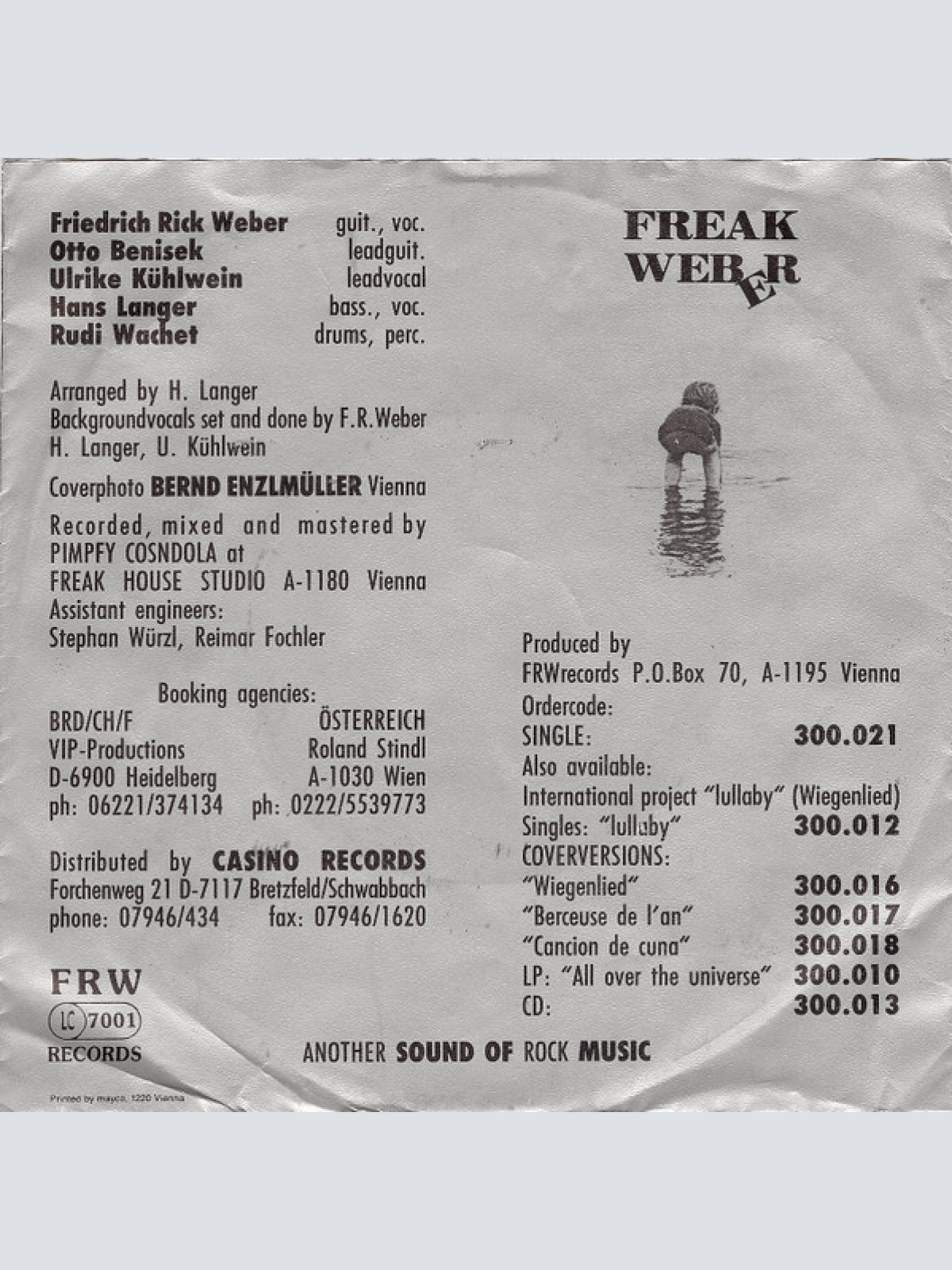 Vinyl / Freak Weber - Past Future Today