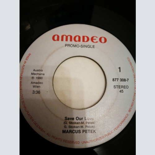 Vinyl / Marcus Petek - Save Our Love