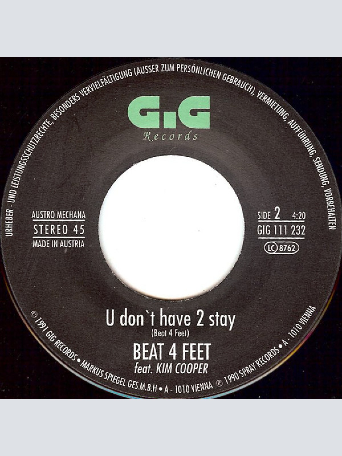 Vinyl / Beat 4 Feet Feat. Kim Cooper - Sister Soul & Mr. Beat